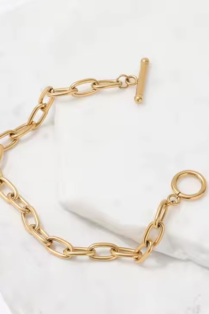 Gold Link Bracelet