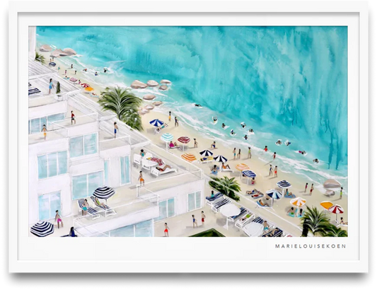 A2 Print Cape Town Summer 2022 Clifton From a Building