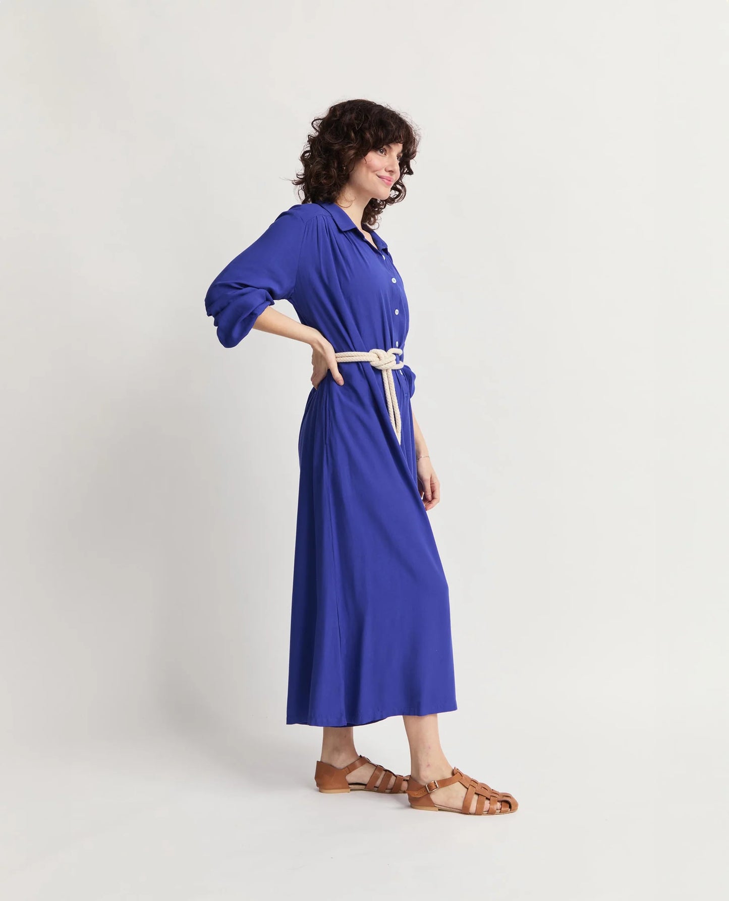 Libra Oversized Button Up Jumpsuit