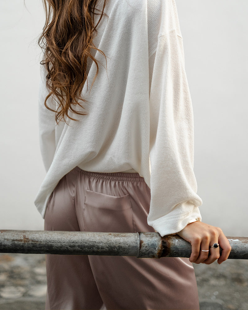 Pocket Pants Satin