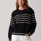 Alessandra Italian Knit Sweater - Black