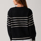 Alessandra Italian Knit Sweater - Black