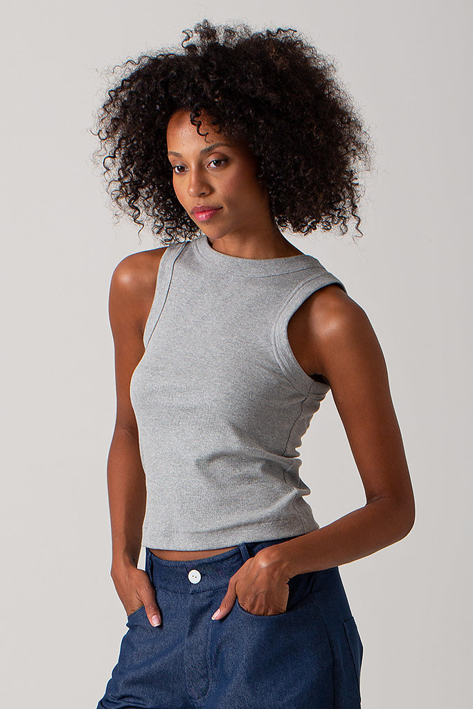 Alex Tank Top - Grey