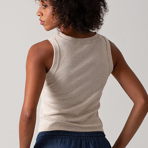 Alex Tank Top - Oatmeal