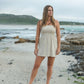 Amelia Smock Dress - Linen - Natural