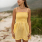 Amelia Smock Dress - Linen - Lemon