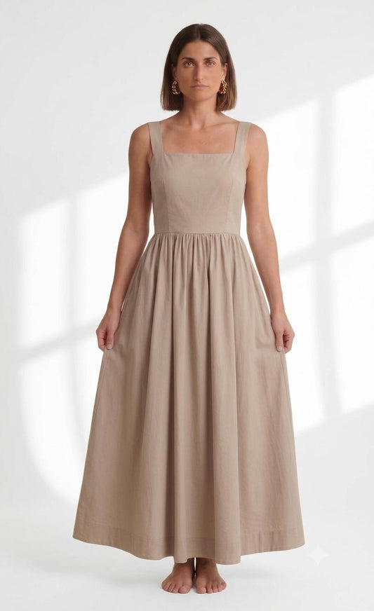 Audrey Dress Cotton Poplin