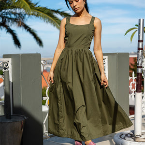 Audrey Maxi Dress - Khaki