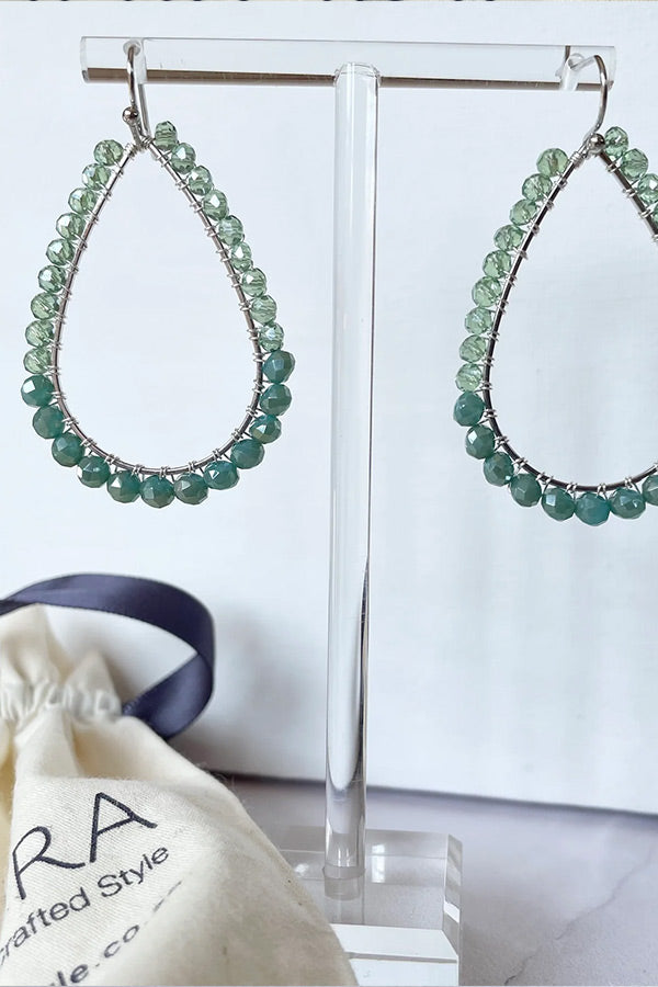 Soft Sage Ombre Earrings