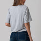 Ava Tee Top Viscose - Grey