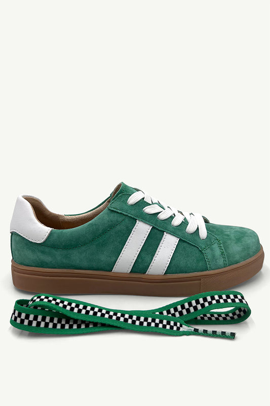 Avri Sneaker - Green & White