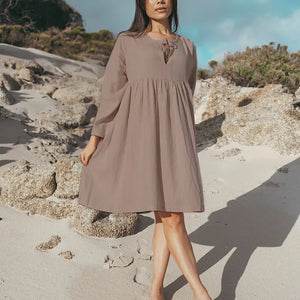 Boho Baby Doll Dress