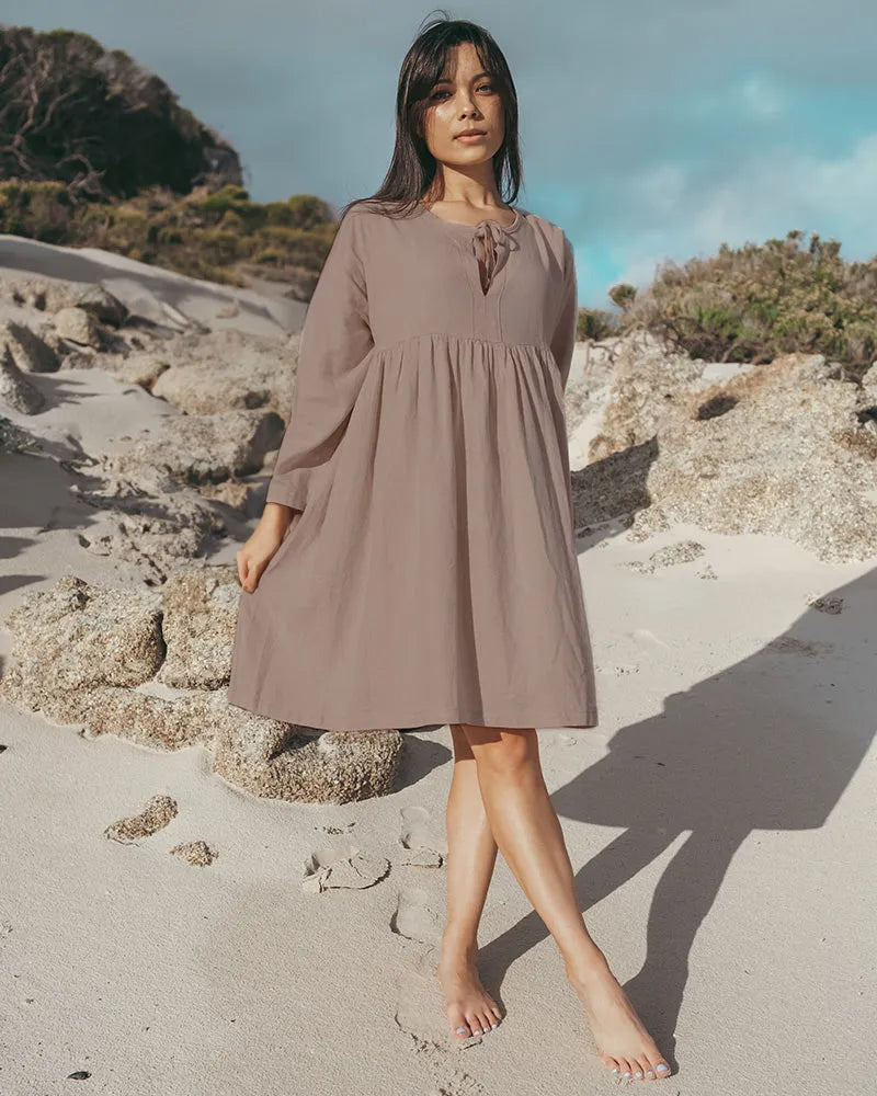 Boho Baby Doll Dress