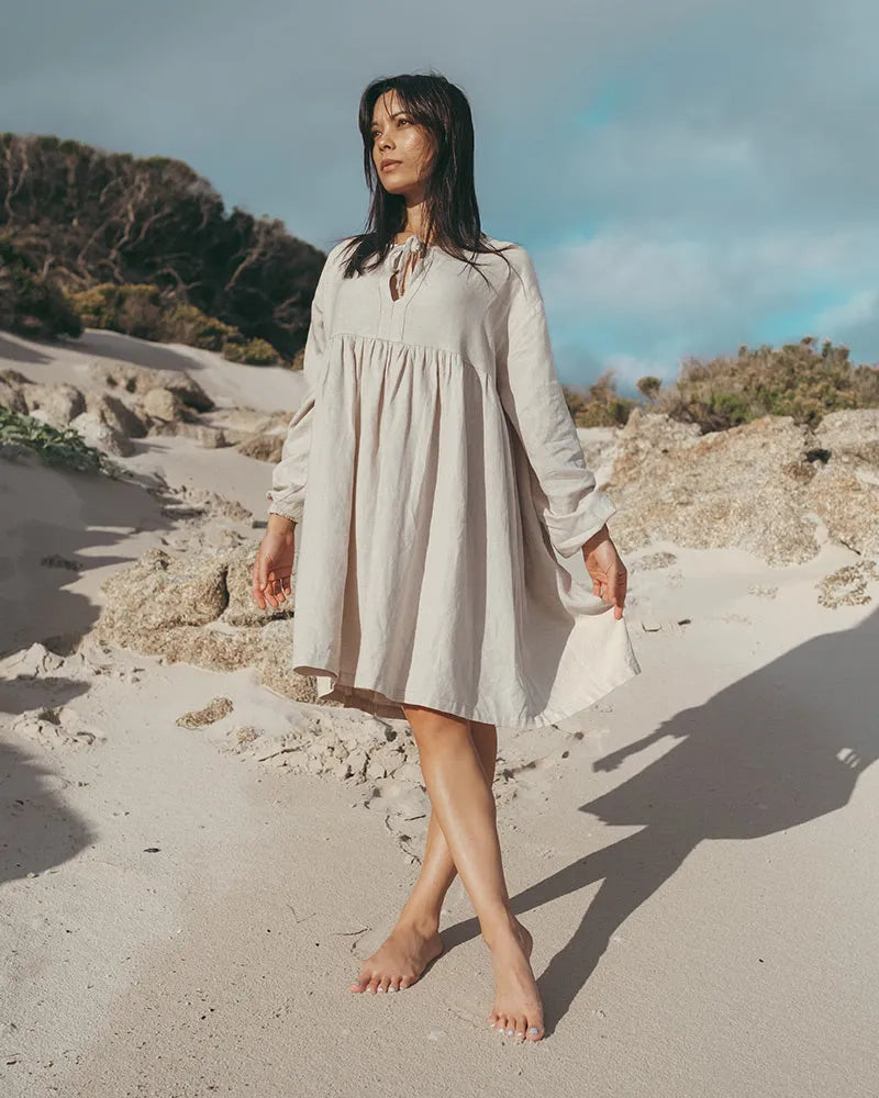 Boho Baby Doll Dress