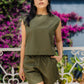 Brady Drawstring Shorts Poplin - Khaki