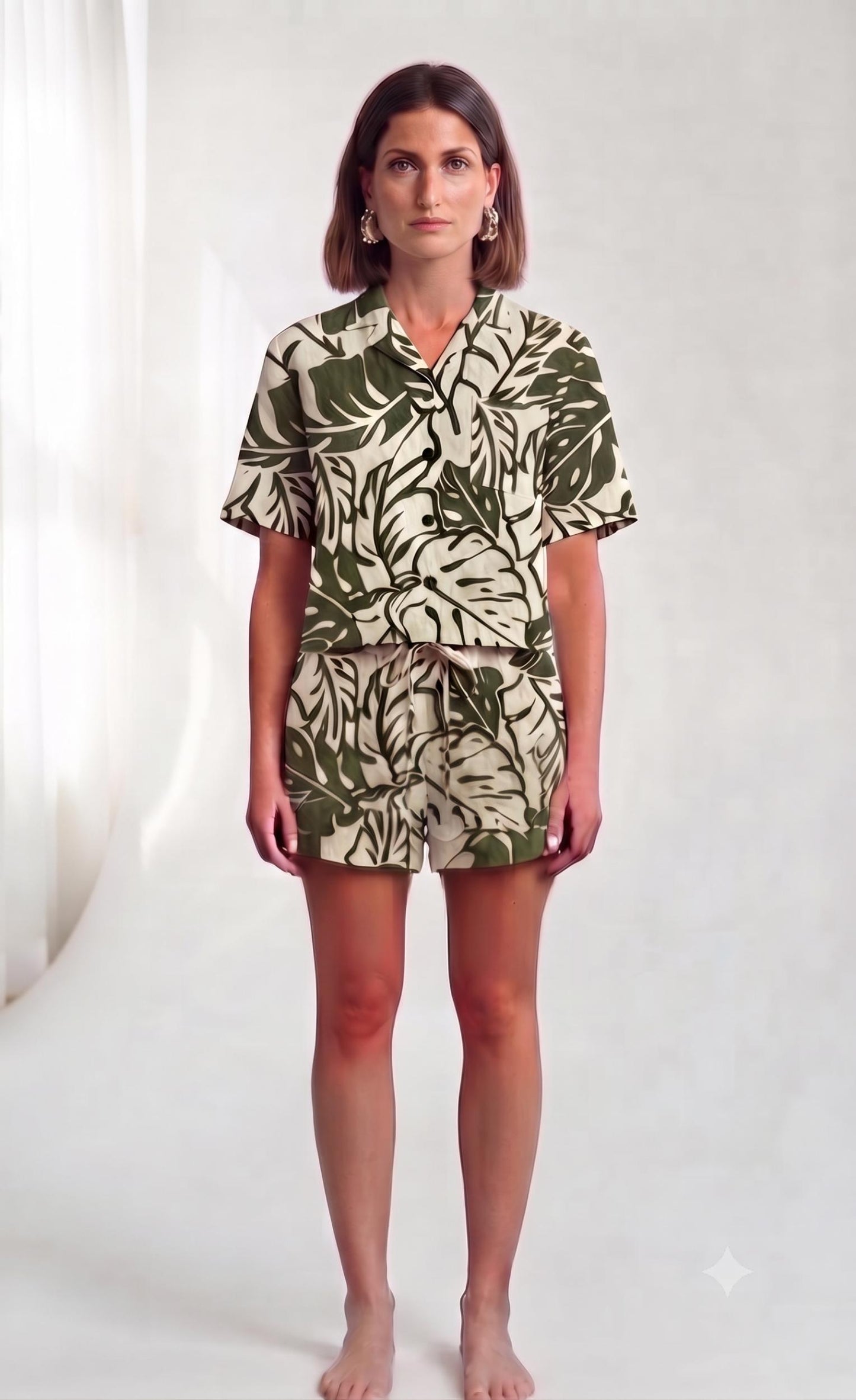 Brady Shorts Rayon Print