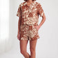 Brady Shorts Rayon Print