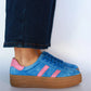 Bree Sneaker - Electric Blue
