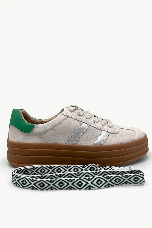 Bree Sneaker - Light Taupe