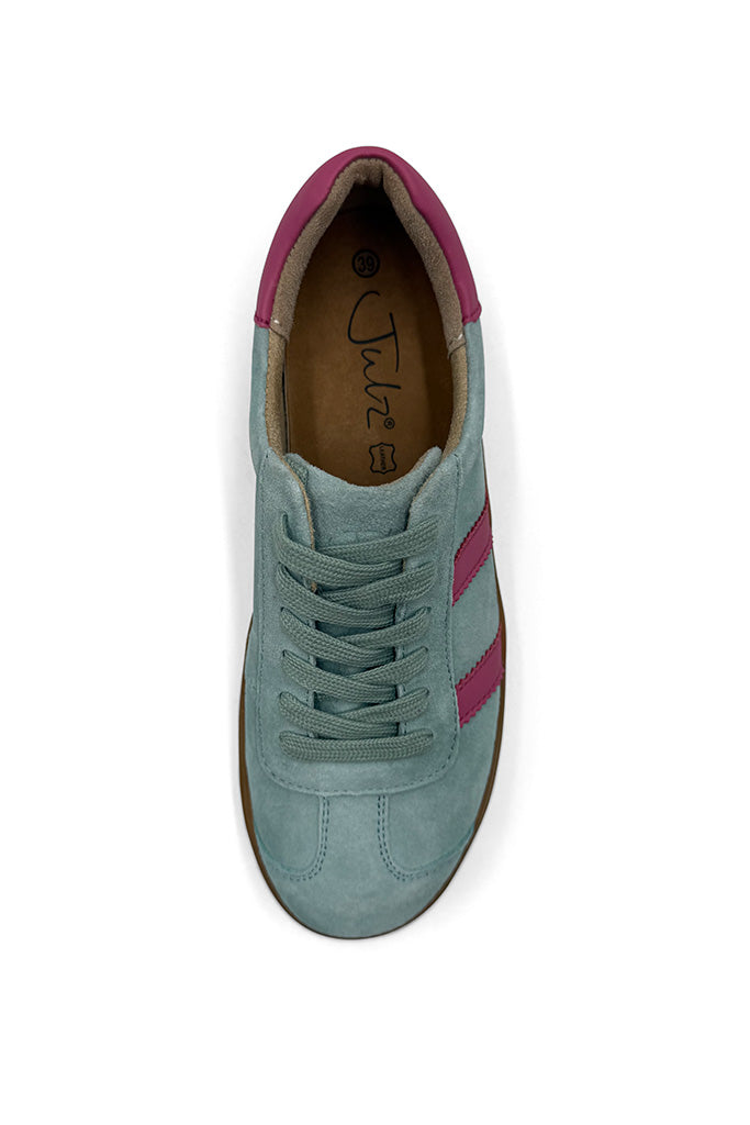 Bree Sneaker - Mint & Pink