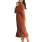Brooke Dress - Tobacco