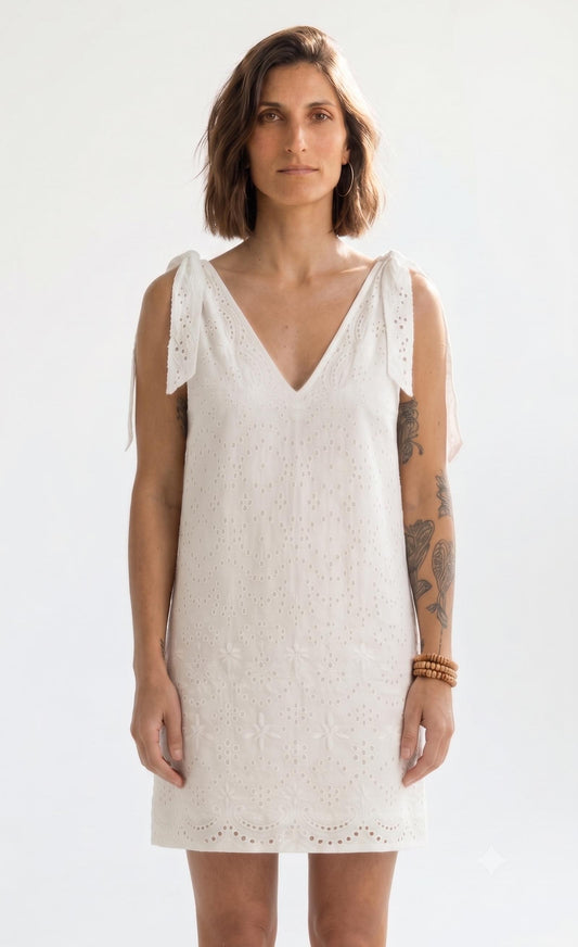 Camara Dress Anglaise