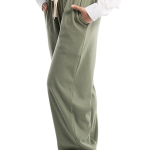 Casey Drawstring Pants - Sage