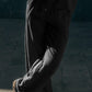Casey Drawstring Pants - Muslin - Black