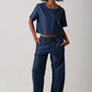 Casey Drawstring Pants - Denim