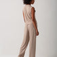 Casey Rib Knit Pants - Stone