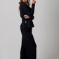 Casey Jersey Knit Pants - Black