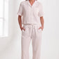 Casey Drawstring Pants Muslin