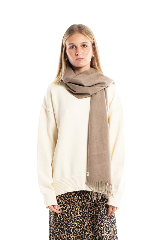 Cashmere Scarf - Stone