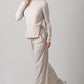 Casey Jersey Knit Pants - Oatmeal
