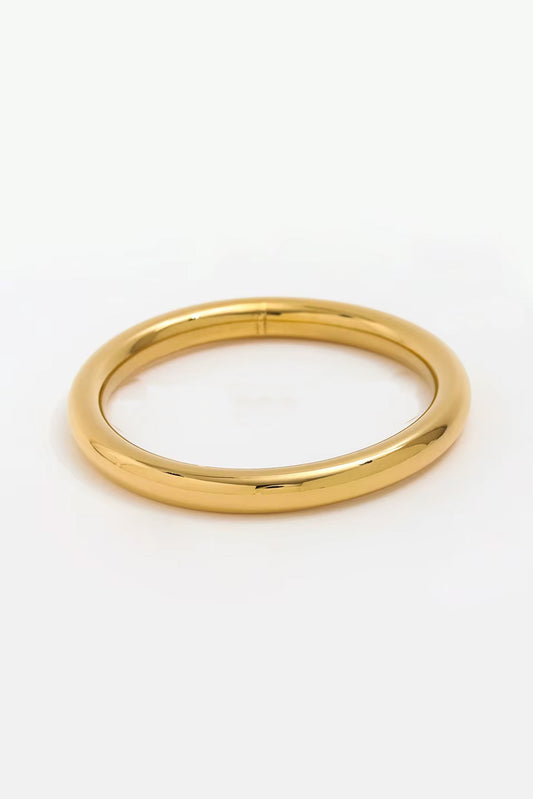 Chunky Bangle - Gold