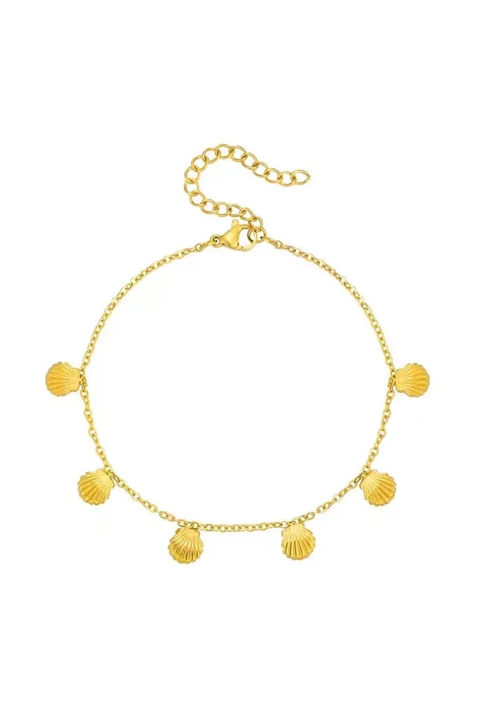 Clam Shell Anklet