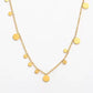 Disc Pendant Necklace