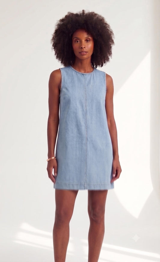 Evora Dress Denim