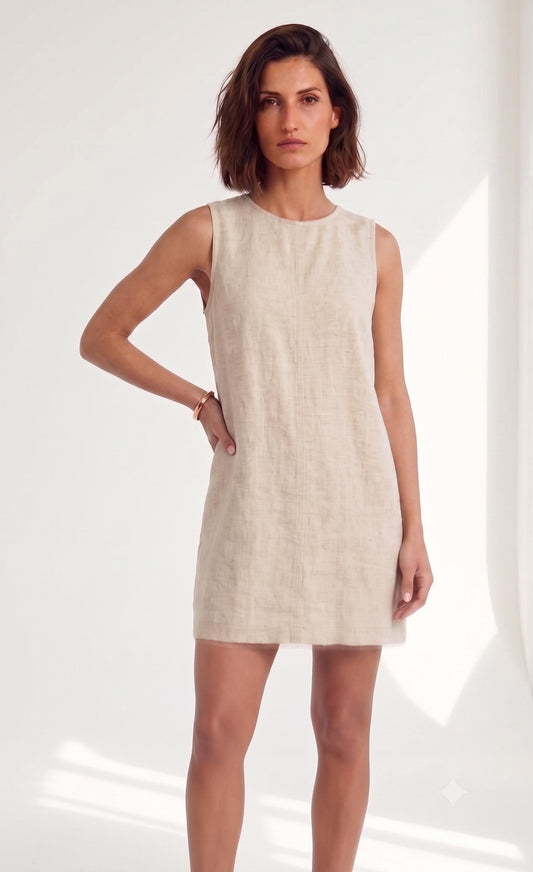 Evora Dress Linen