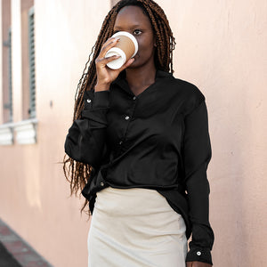 Boyfriend Cuffed Shirt