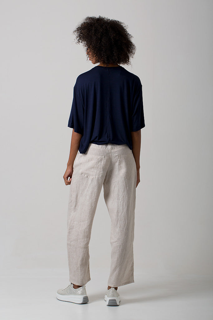 Frankie Barrel Jean - Natural