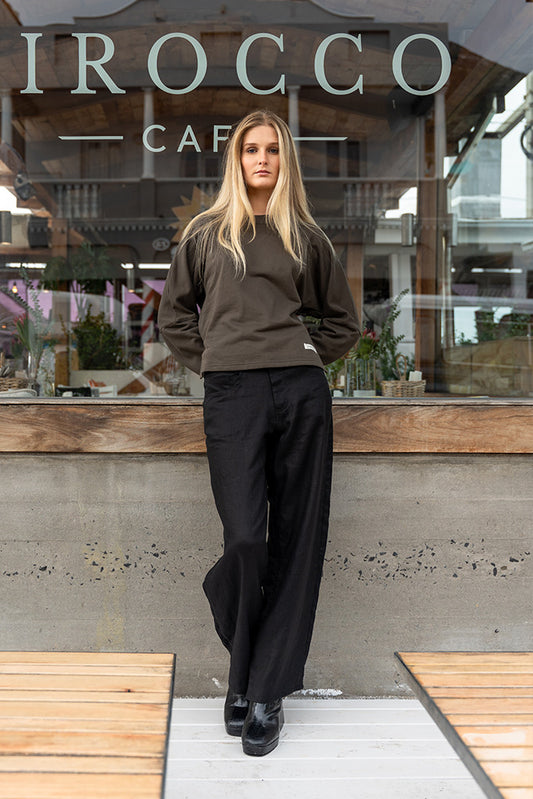 Frankie Balloon Pants - Black