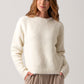 Gemma Italian Knit Sweater - Cream