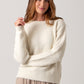 Gemma Italian Knit Sweater - Cream