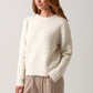 Gemma Italian Knit Sweater - Cream