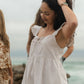 Jane Dress Linen Cotton - Natural