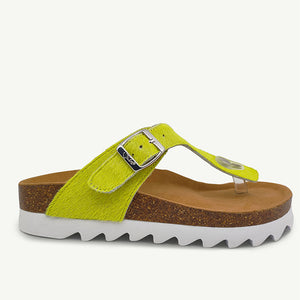 Jason Sandal in Chartreuse