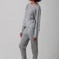 Kate Comfy Joggers - Cotton Jersey - Grey