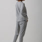 Kate Comfy Joggers - Cotton Jersey - Grey