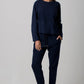 Kate Comfy Joggers - Cotton Jersey - Navy